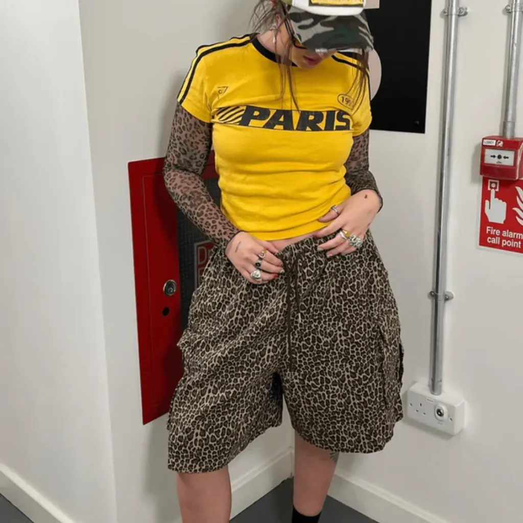 Street Leopard Shorts