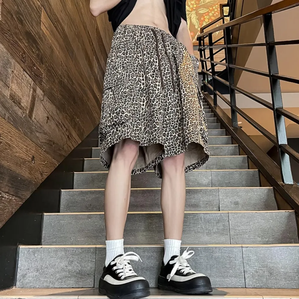 Street Leopard Shorts