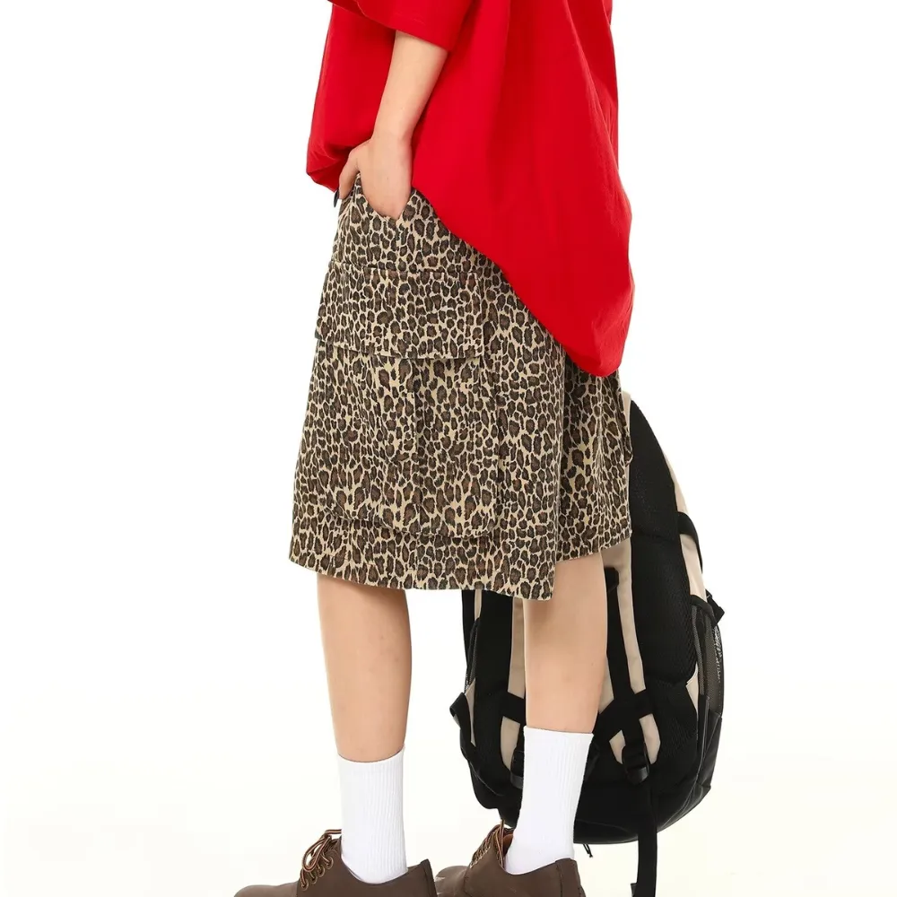Street Leopard Shorts
