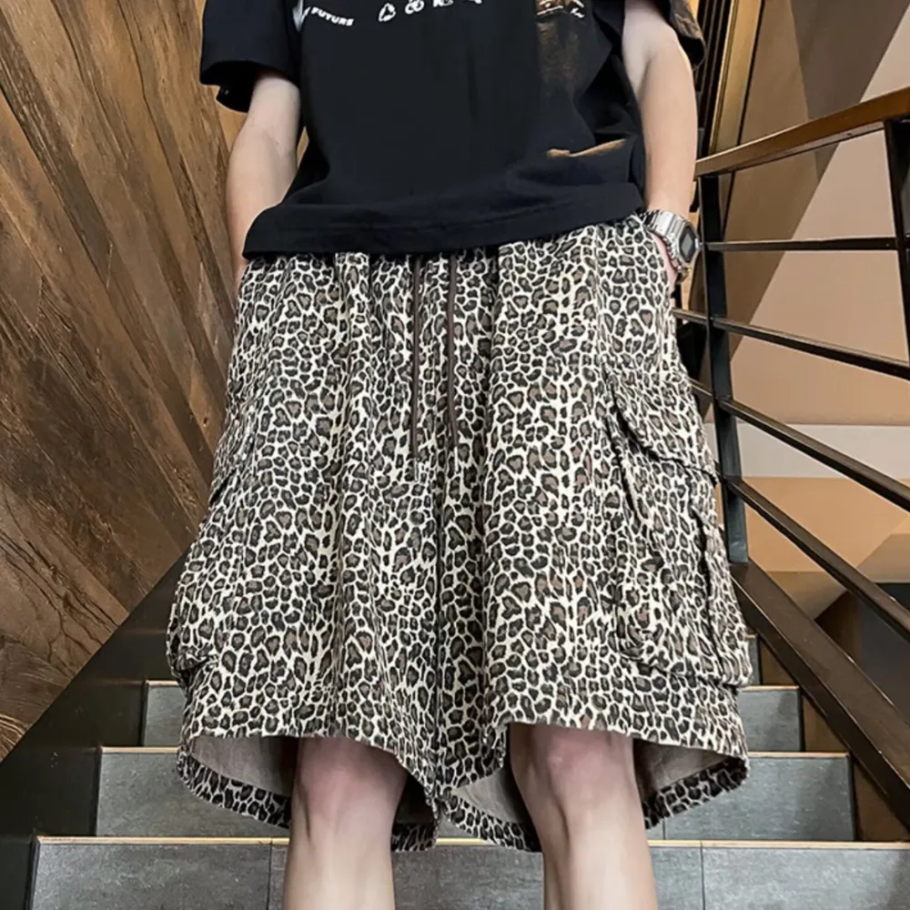 Street Leopard Shorts