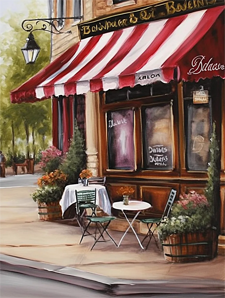 Street Paint By Numbers Kits UK MJ8582