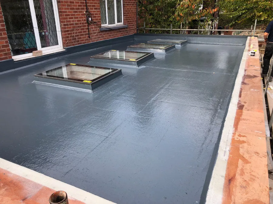 Stronghold GRP Roofing Topcoat - Dark Grey 5kg