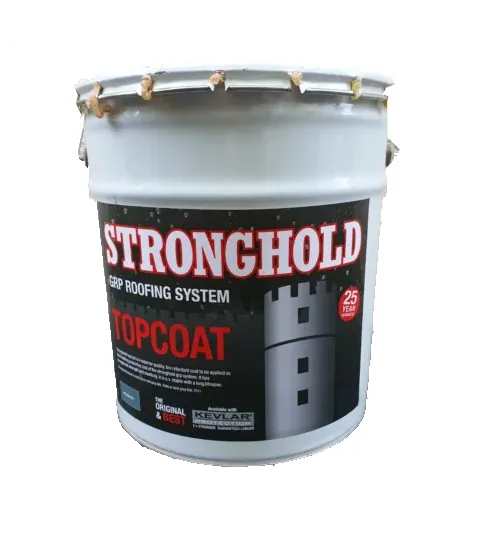 Stronghold GRP Roofing Topcoat - Dark Grey 5kg