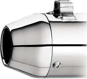 SuperTrapp 108-7257 End Cap - Chrome - Tapered