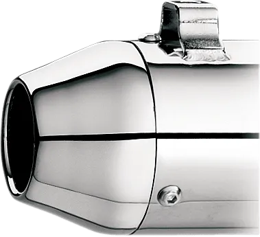 SuperTrapp 108-7257 End Cap - Chrome - Tapered
