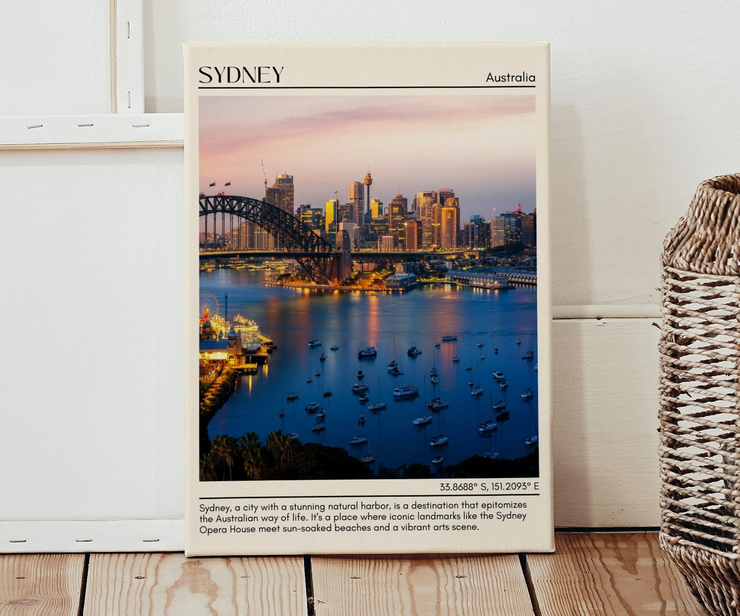 Sydney Minimal Wall Art, Australia