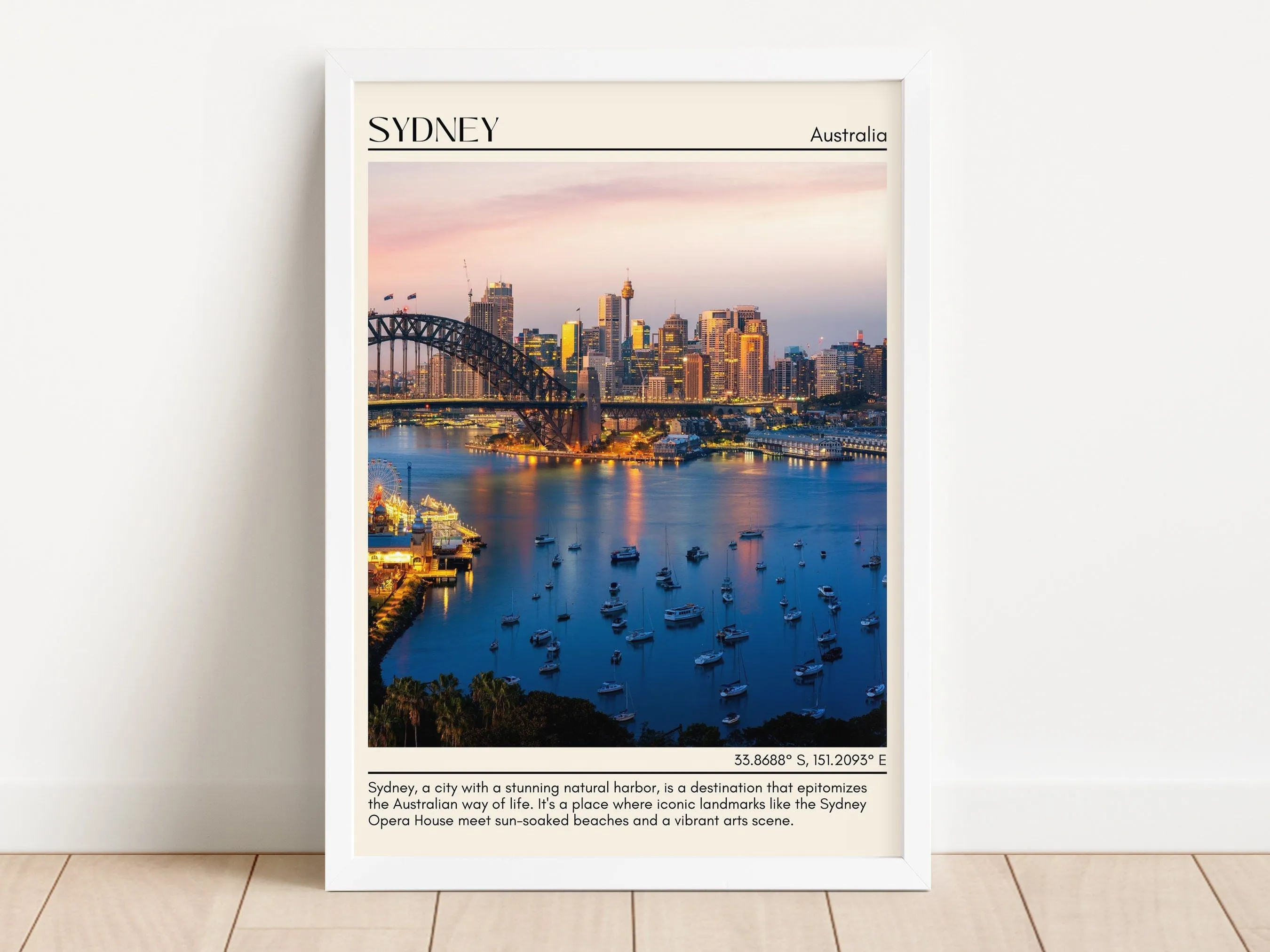 Sydney Minimal Wall Art, Australia
