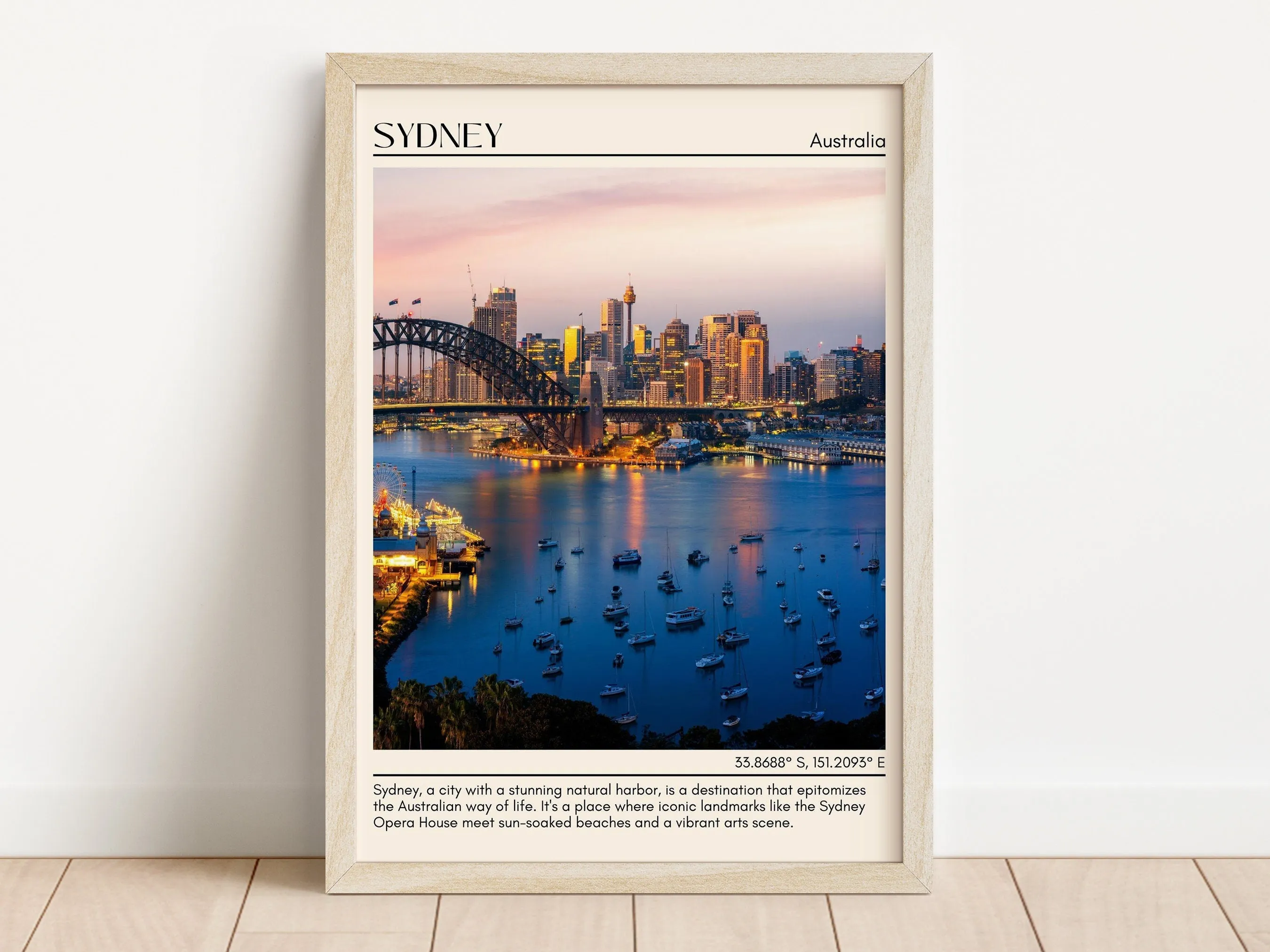 Sydney Minimal Wall Art, Australia