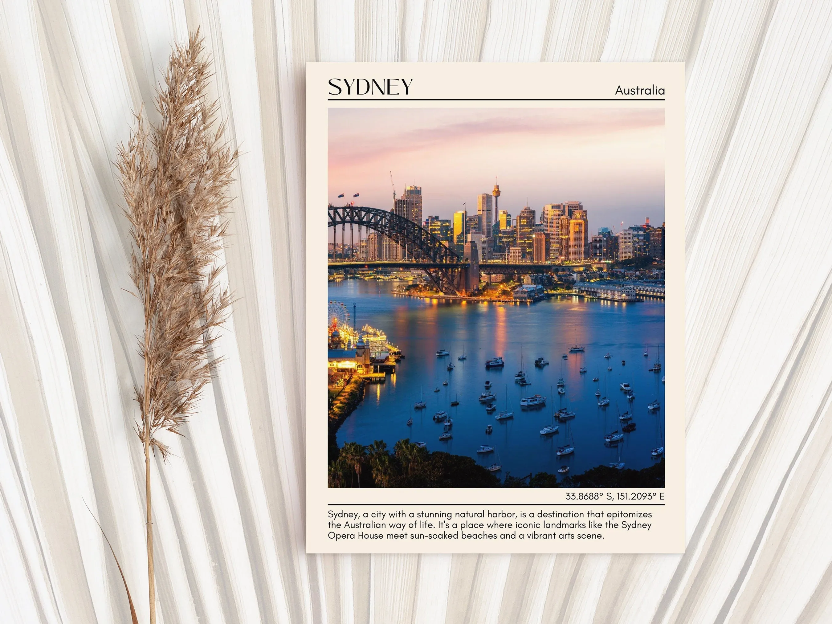 Sydney Minimal Wall Art, Australia
