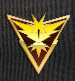 Team Instinct Pin for Backpacks Pokemon Go Leadership Lapel Clothes Pins