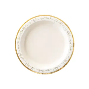 Thankful Words Charger 11" Plates