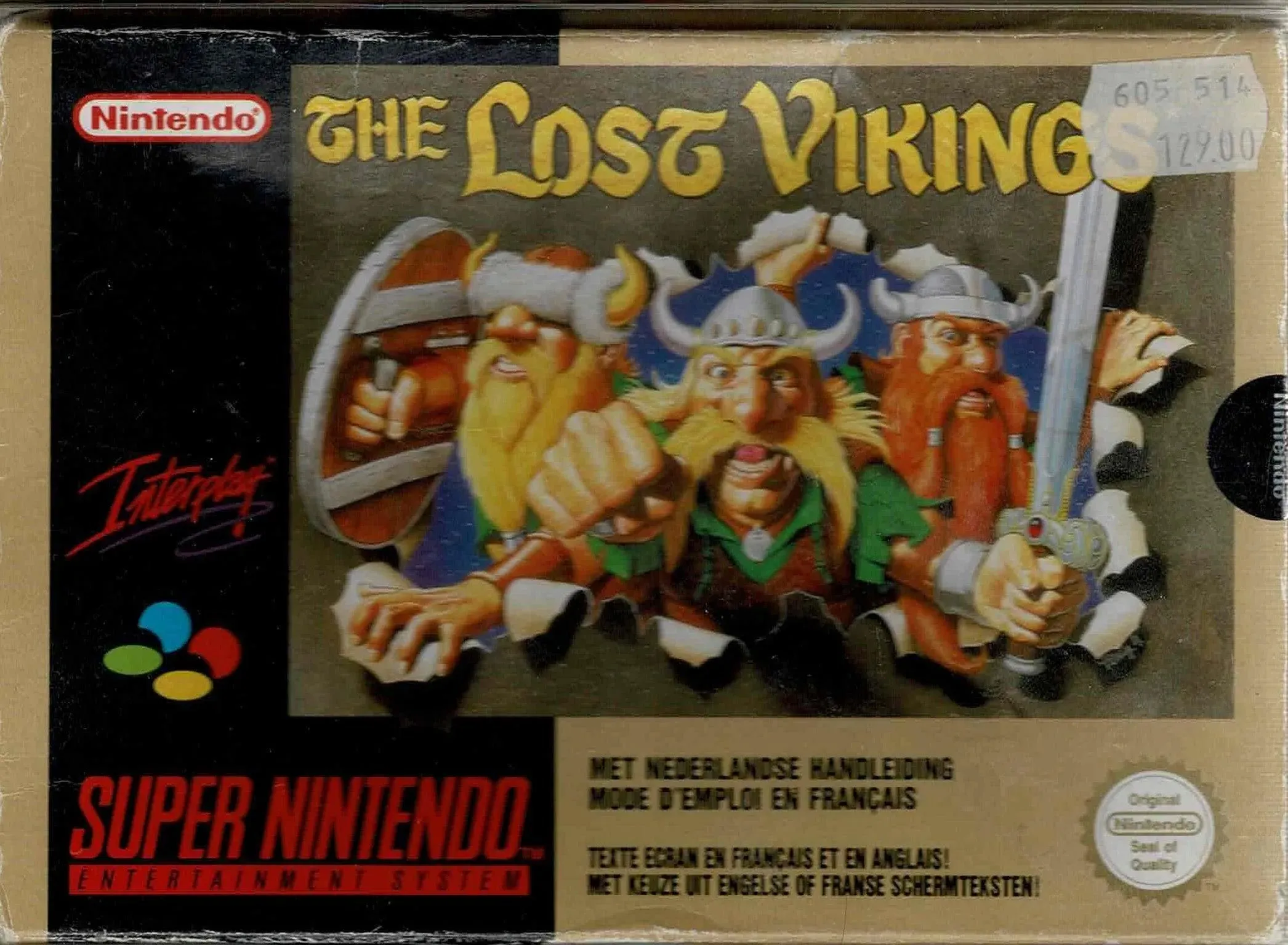 The Lost Vikings i æske