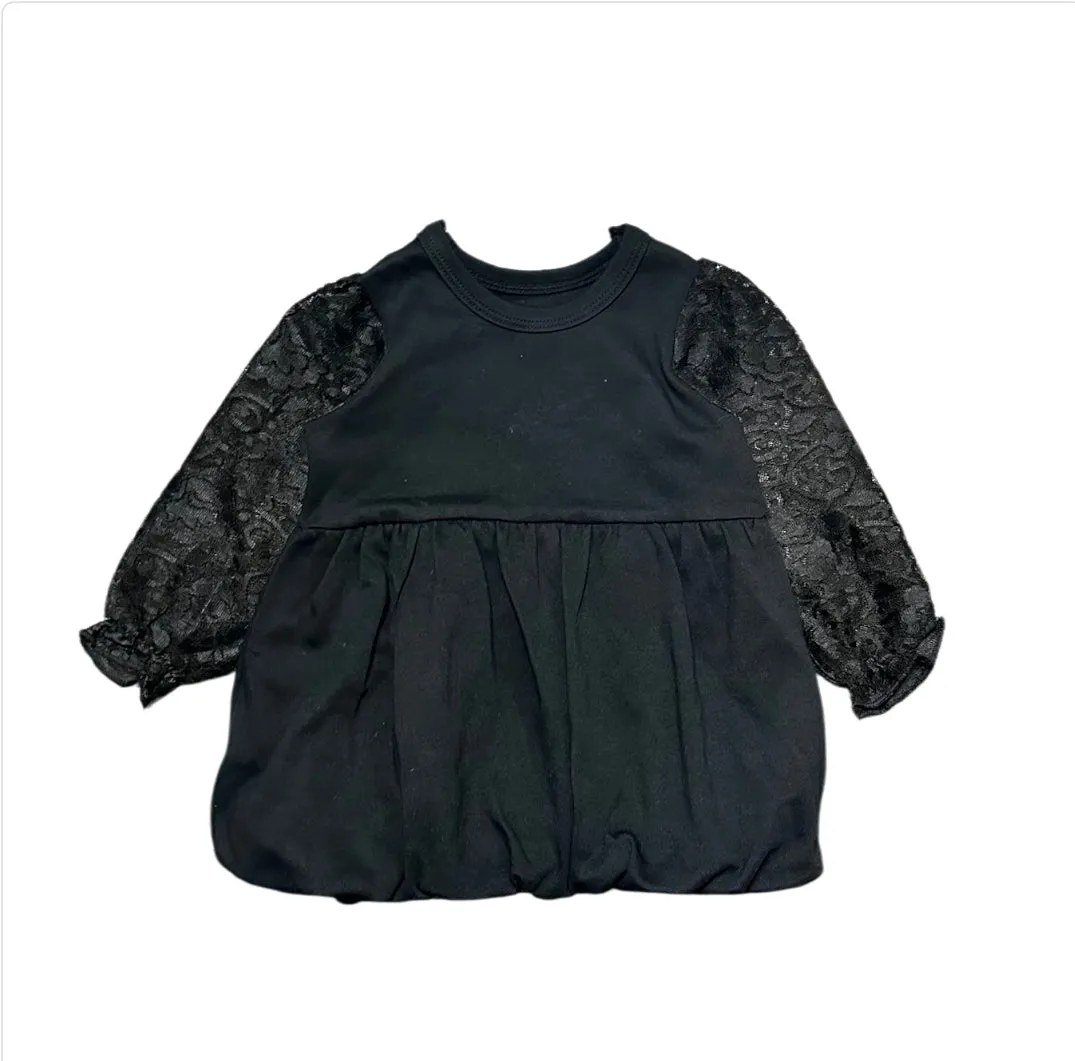 The Tiny Universe Black Dress