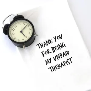 Therapist Humor Tea Towel