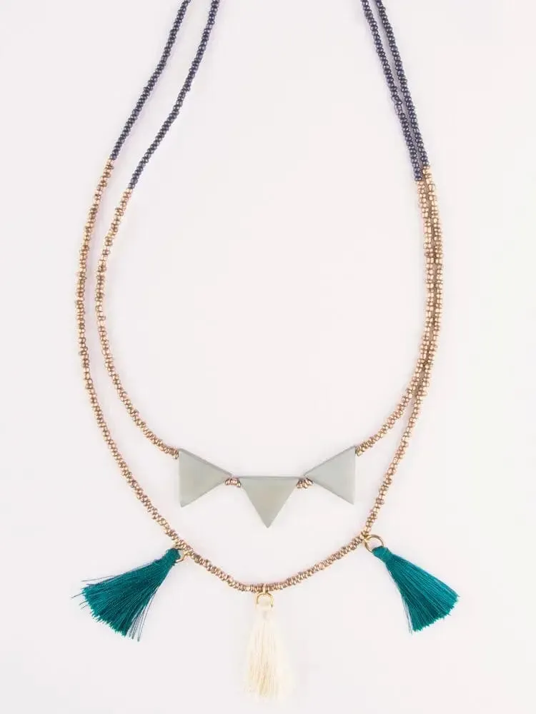 Thompson Street Tassel Necklace