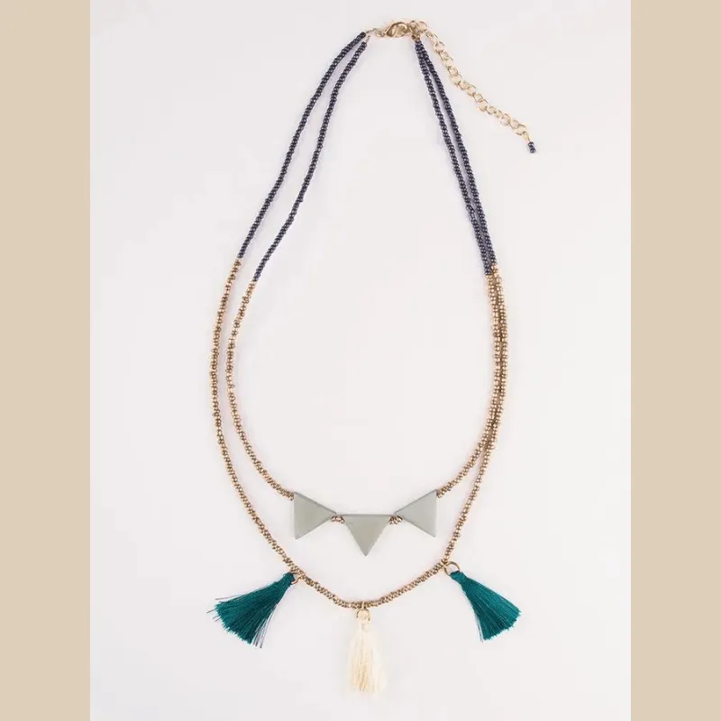 Thompson Street Tassel Necklace