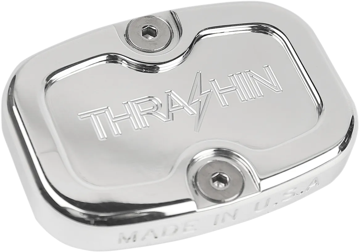 Thrashin Supply Company TSC-3145-2 Rear Brake Master Cylinder Cover - Polished