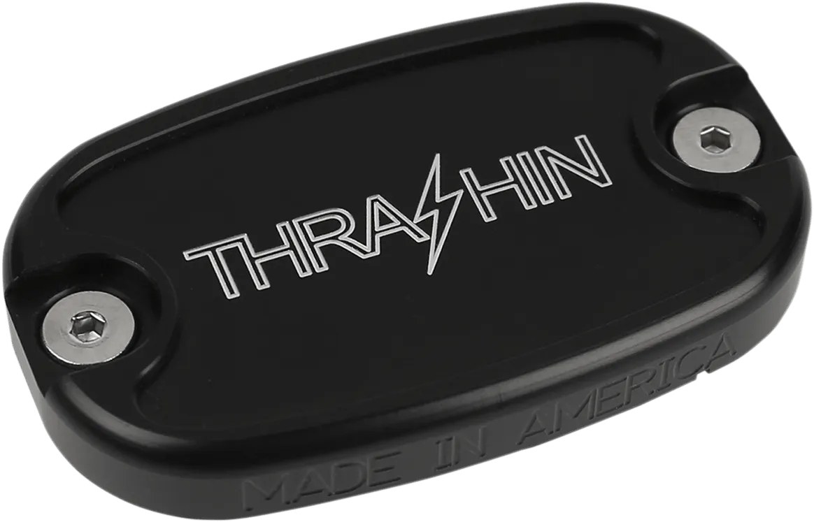 Thrashin Supply Company TSC-3145-2 Rear Brake Master Cylinder Cover - Polished