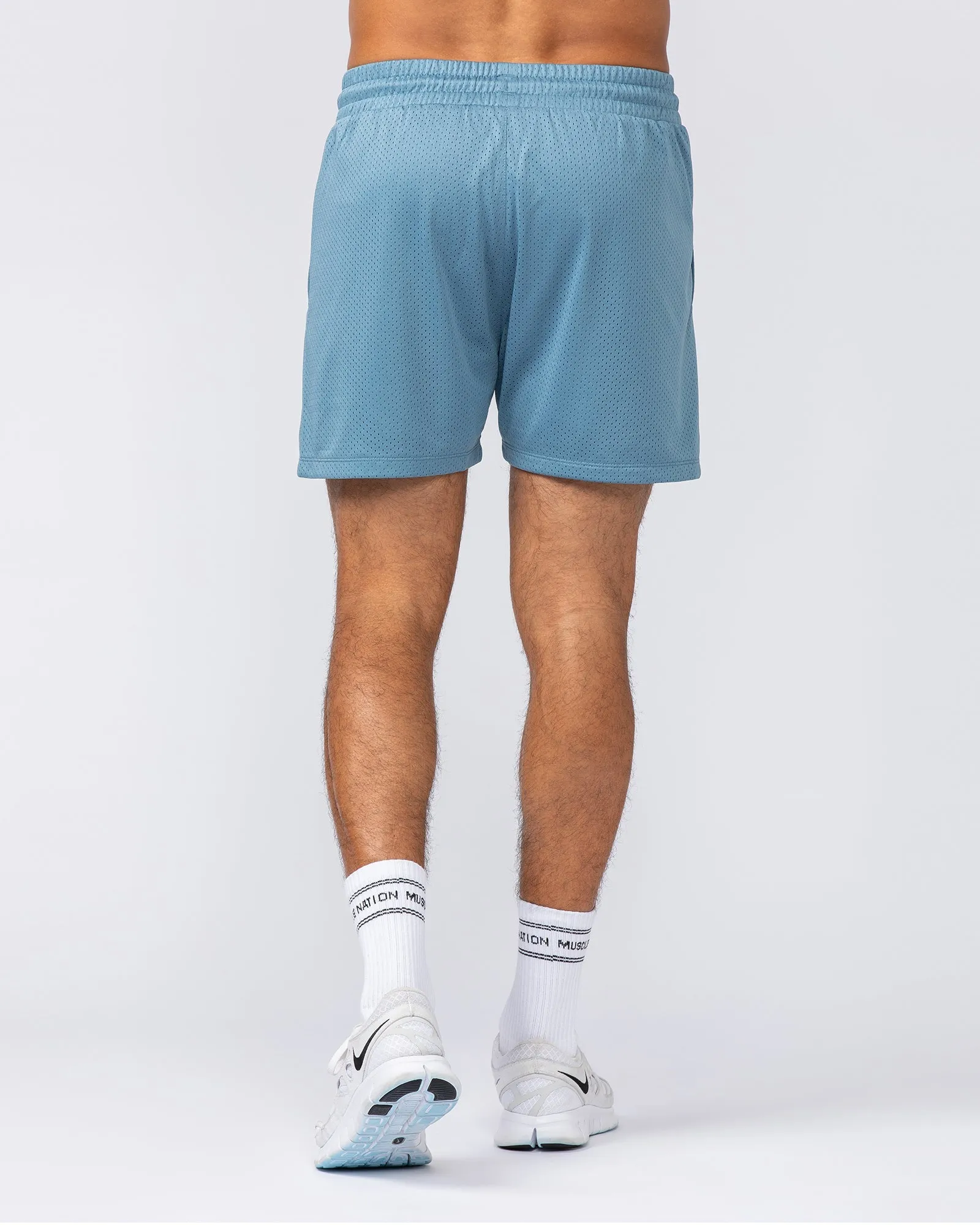Throwback Lay Up 3.5" Shorts - Pale Thunder