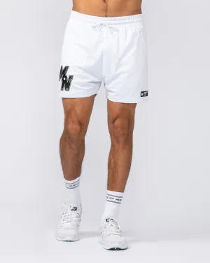 Throwback Lay Up 3.5" Shorts - White
