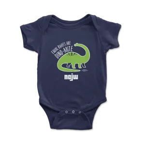 Throwback Logo Dino-Mite Infant One Piece