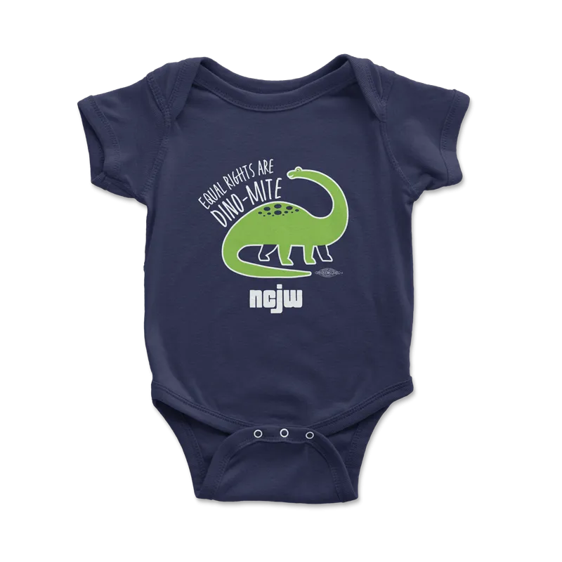 Throwback Logo Dino-Mite Infant One Piece