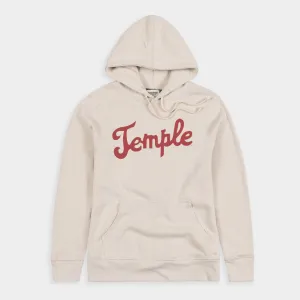 Throwback Temple University Script Hoodie
