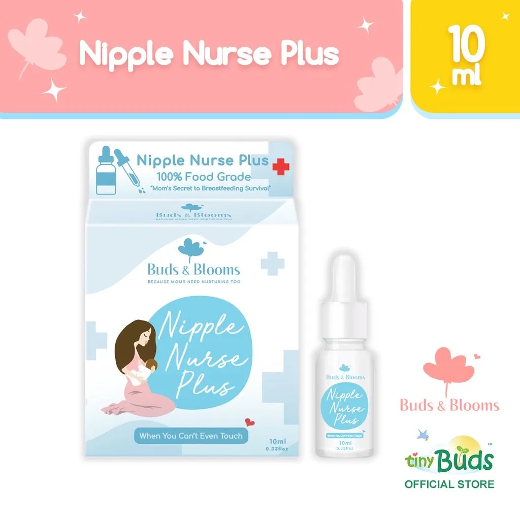 ￼Tiny Buds & Blooms Nipple Nurse Plus 10ml