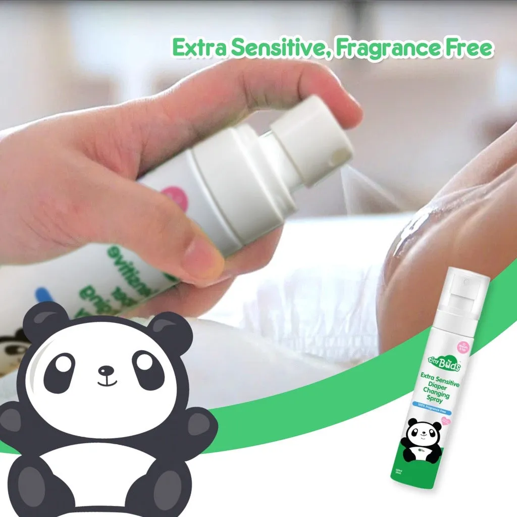 Tiny Buds Extra Sensitive Diaper Changing Spray 120ml