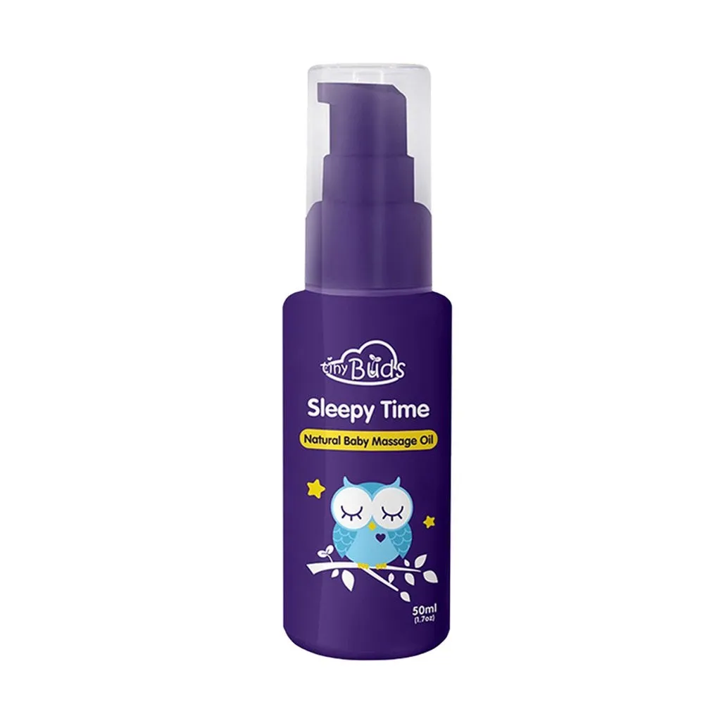 Tiny Buds Sleepy Time Natural Lavender Baby Oil 50ml