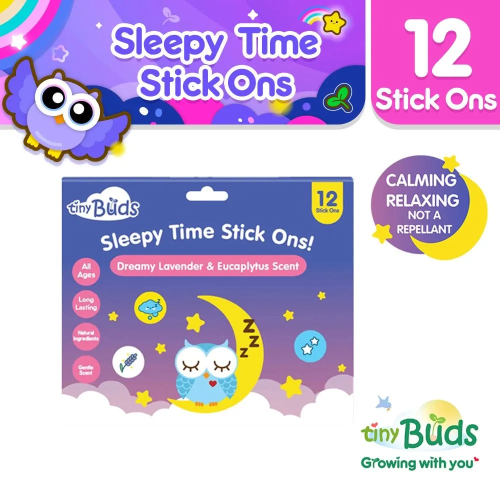 Tiny Buds Sleepy Time Stick Ons (12pcs)