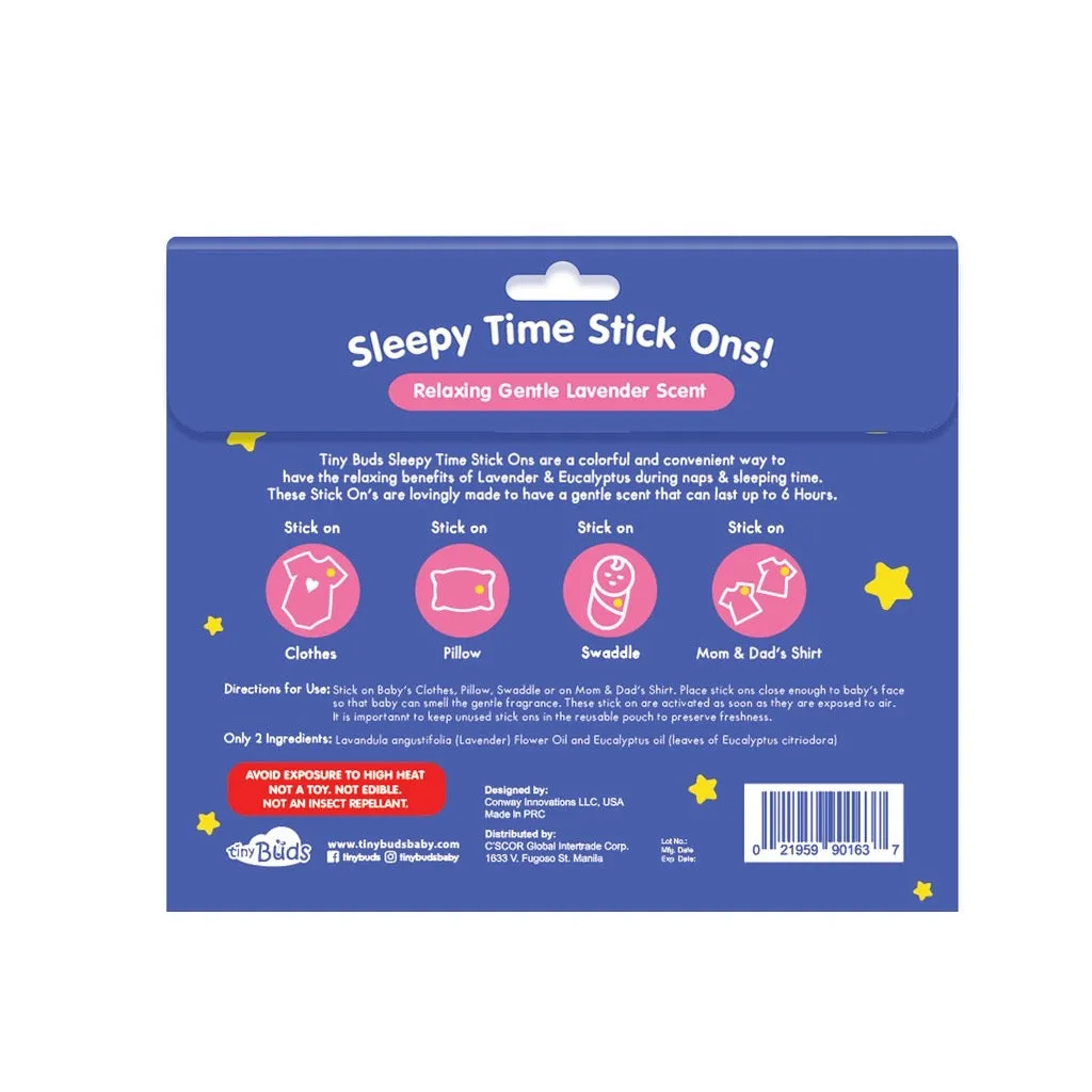 Tiny Buds Sleepy Time Stick Ons (12pcs)