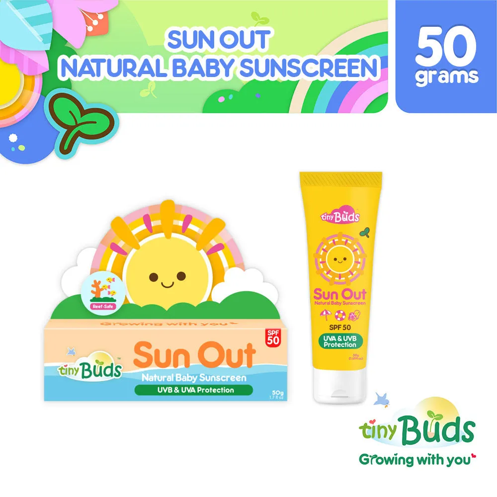 Tiny Buds Sun Out Natural Baby Sunscreen 50g