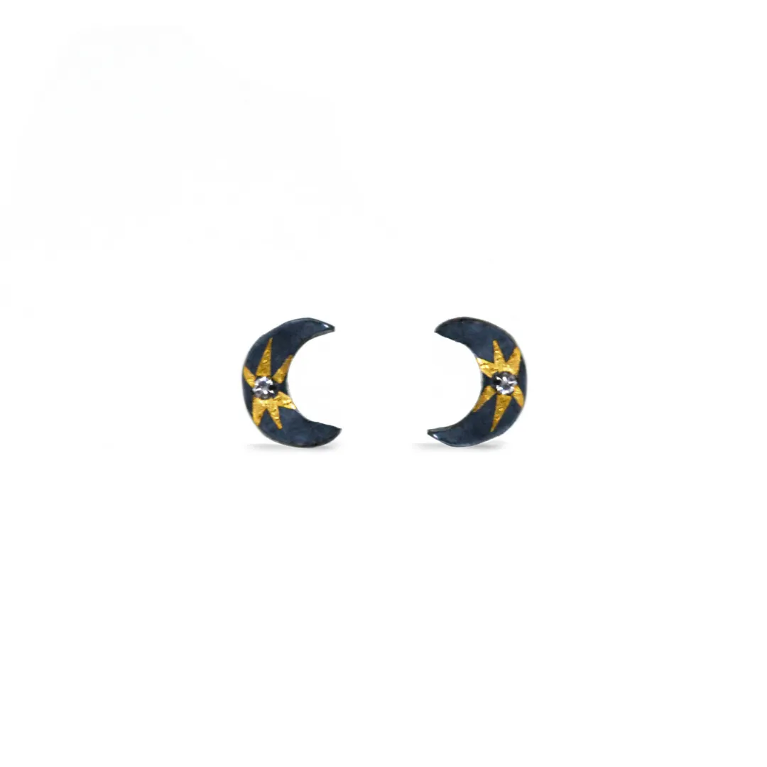 Tiny Celestial Sky Studs