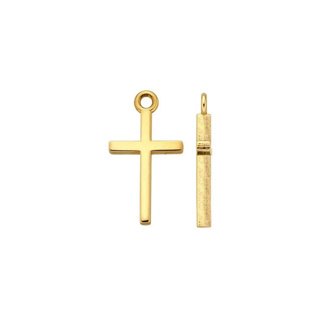 Tiny Cross Charm