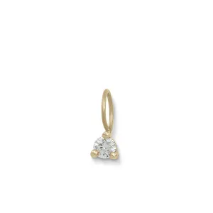 tiny diamond charm
