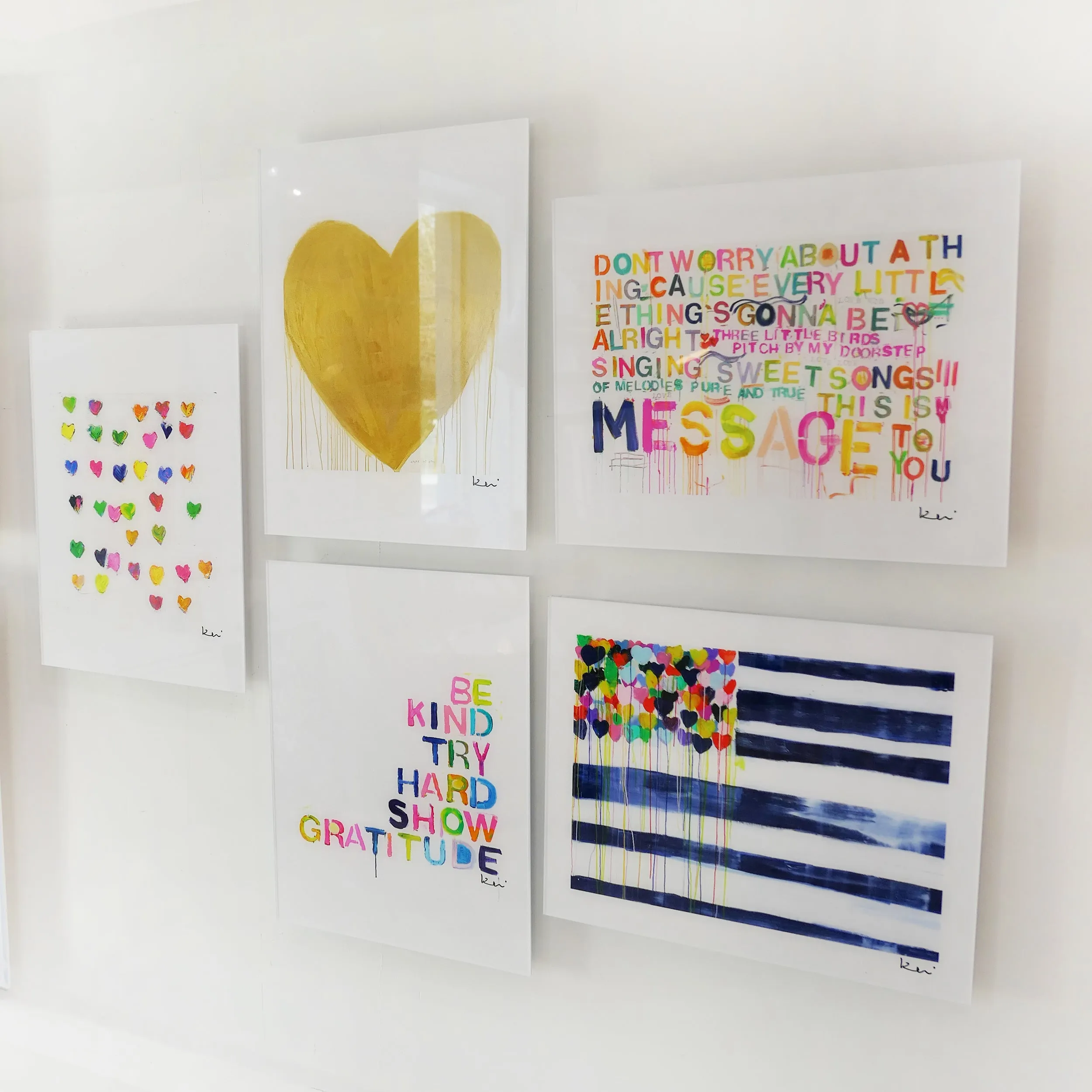 Tiny Drops of Love Mini Art Print