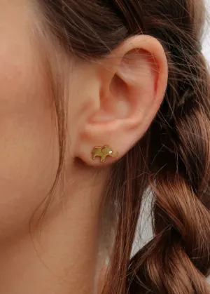 Tiny Elephant Earrings