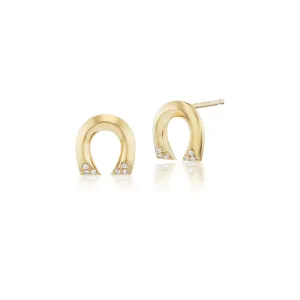 Tiny Horseshoe Studs