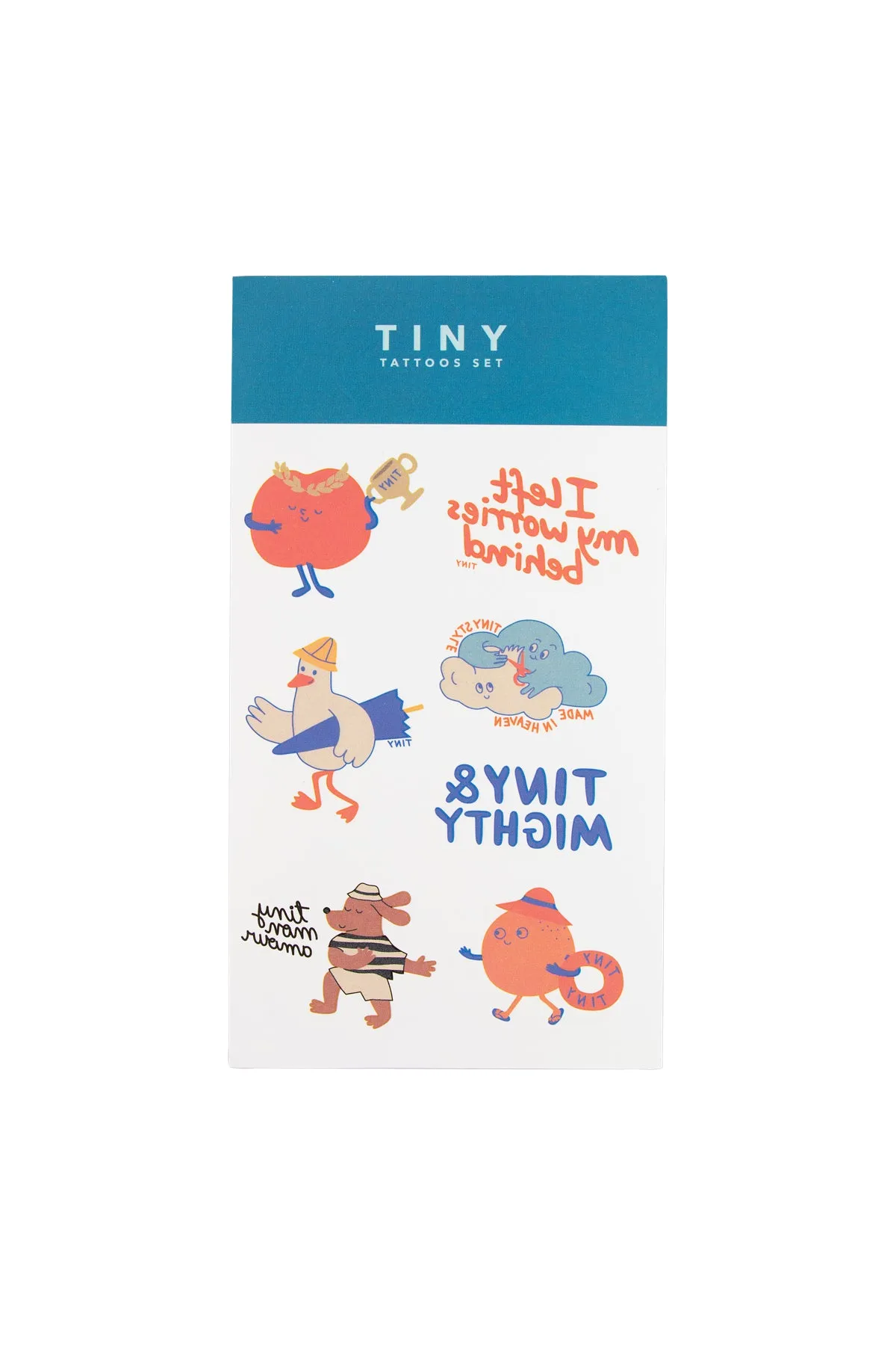 TINY ISLAND TATTOOS (BLUE)