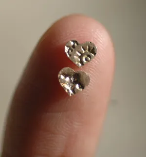 Tiny Metal Paisley  Heart Perfect