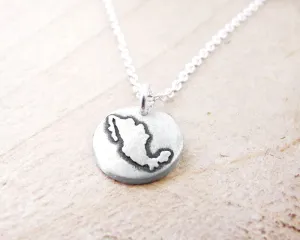 Tiny Mexico Necklace
