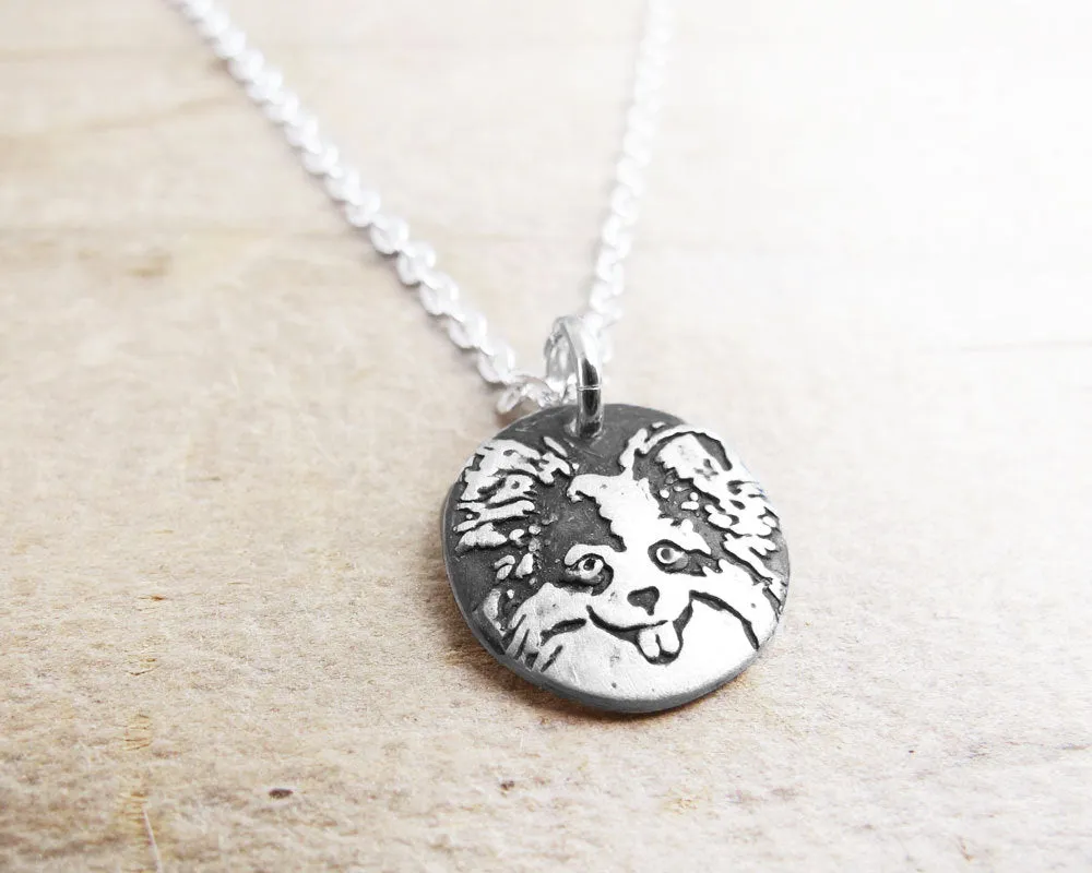 Tiny Papillon Necklace