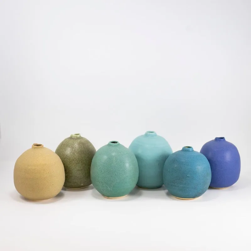 Tiny Round Bottle Vase