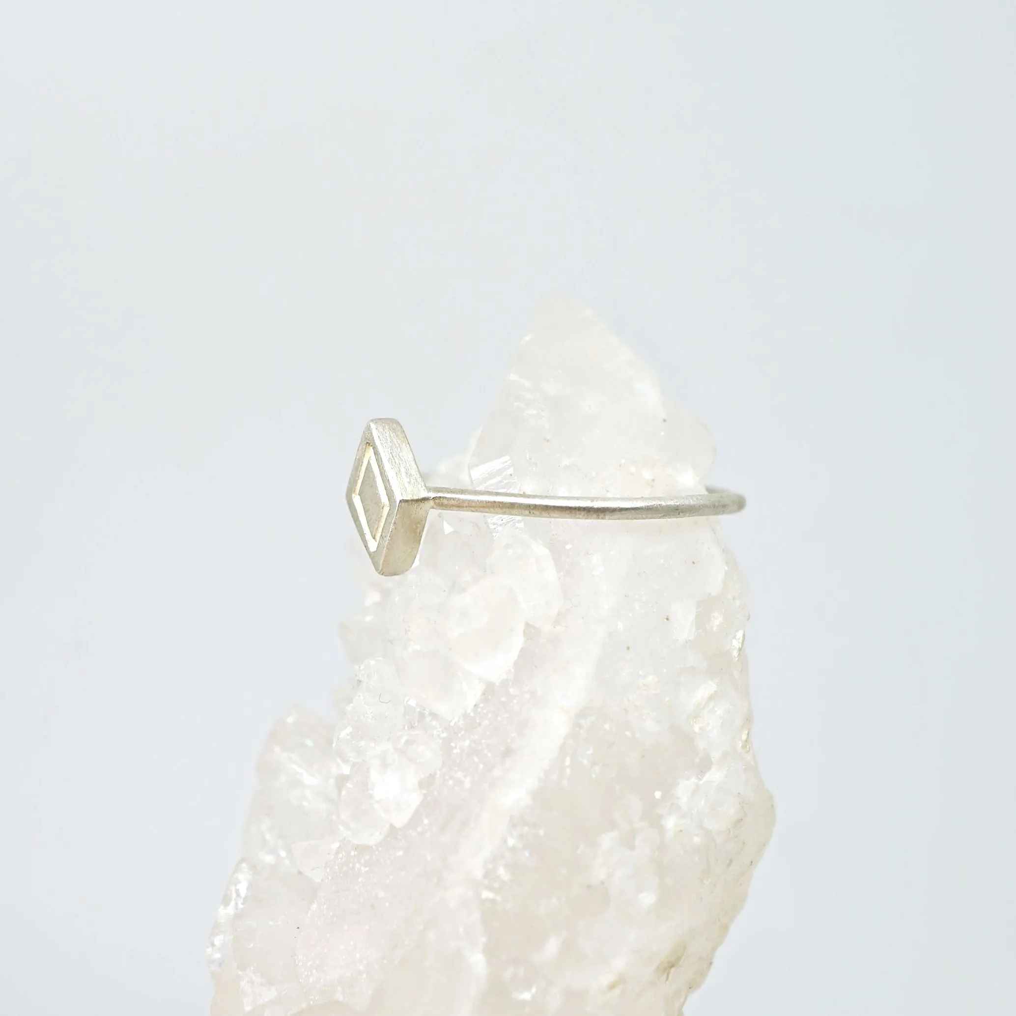 Tiny shield ring