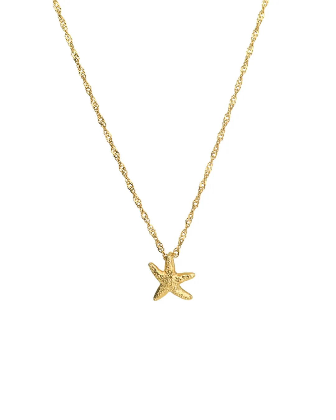Tiny Starfish Necklace