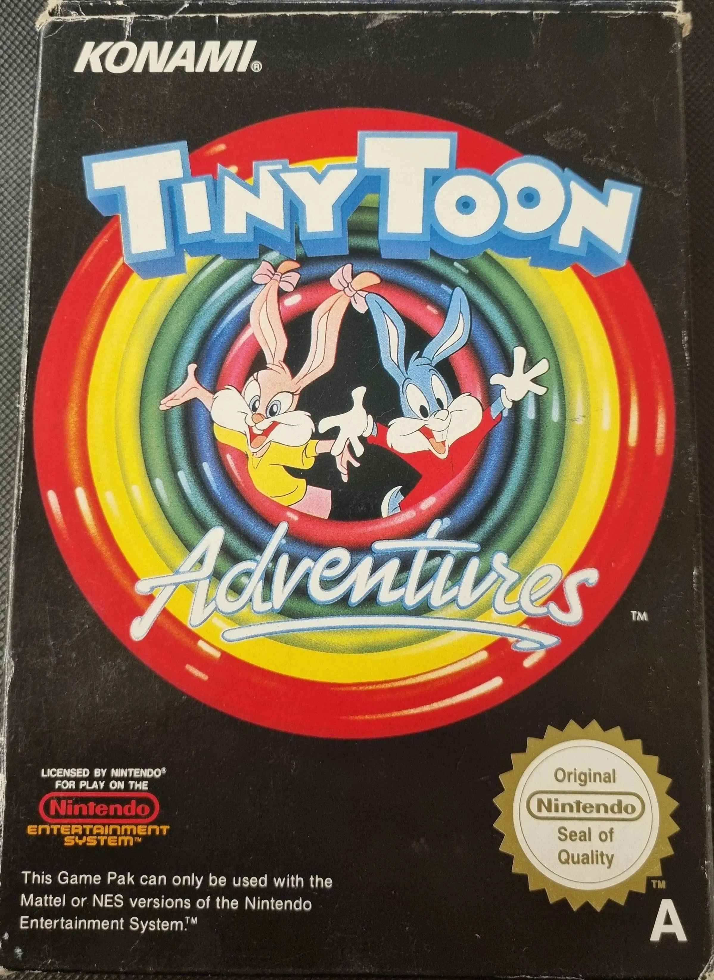 Tiny Toon Adventures i æske (UKV) (Kosmetiske fejl)