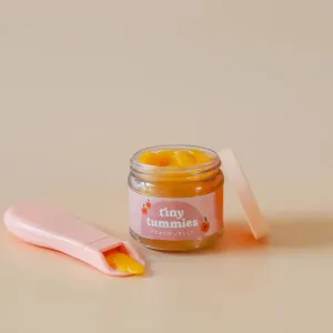 Tiny Tummies Food Jar & Spoon Set Peach Jelly - 3 