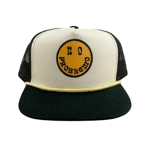 Tiny Whales No Problemo Natural / Black Trucker Hat