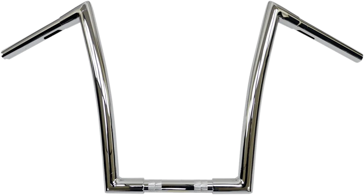 Todds Cycle 0601-2717 1-1/4in. Strip Handlebar - 10in. - Gloss Black